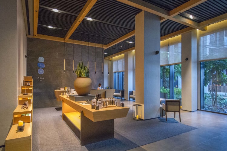 Qua Spa Reception